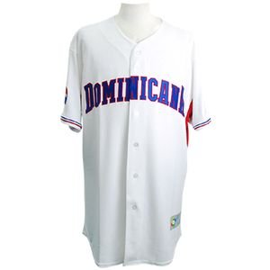 (マジェスティック)Majestic WBC2009 ドミニカ代表 クールベース オーセンティック ジャージ (ホーム) - 48 [ウェア&シューズ]
