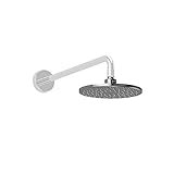 Toto TS111B8#BN Modern Series 8-Inch Round Aero Rain Shower Head, Brushed Nickel [並行輸入品]