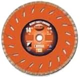 Diamond Products Core Cut 12292 6-Inch by 0.080 by 7/8-Inch Heavy Duty Orange Turbo Blade [並行輸入品]