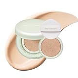 【BLANC ブラン公式】 皮脂ゼロエアフィットクッション ファンデーション セミマット 敏感肌用 超密着ベースメイク (19N-VANILLA)