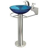 Decolav 3008-CP Pedestal Faucet Stand, Polished, Chrome Polished, Chrome [並行輸入品]
