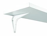 John Sterling RP-0026-4X5WT Utility Bracket, White, 4-Inch by 5-Inch by John Sterling