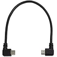 アイネックス USBホストケーブル Micro-B - Micro-B 左右L型 16cm USB-139A
