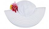 Rufflebutts ラッフルバッツ スイムハット 帽子 ホワイトサミー (12m-3T(1～3歳)) [並行輸入品]