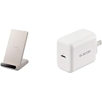 Amazon.co.jp: 【USB充電器セット】 エレコム ワイヤレス充電器 Qi 