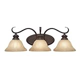 251最初ウェリントンRubbed Bronze three-light Bath Fixture
