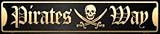 Pirates wayメタルノベルティStreet Sign st-583