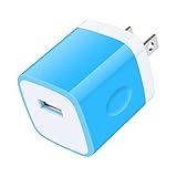 1ポート USBコンセント USB充電器 USB電源アダプター (5V /1.1A 軽量でコンパクト PSE認証済み） AILKIN usbアダプター アイホン16充電器 スマホ 充電器 usbコンセント 充電アダプター ac充電器 ipad 充電器 急速充電 iPhone 16/15/14/13/12/11シリーズ Galaxy LG Xperia IQOSその他Android各種対応 ブルー