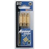 （業務用セット） ELPA 3本入 中継アダプタ RCAピンプラグ-RCAピンプラグ 3本入 PA-113 【×5セット】