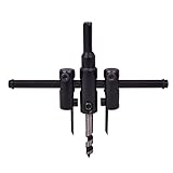 iMagitek 自在錐 サークルカッター 超硬合金鋼刃 自由錐 調整可能 超硬自在錐 自由錐 30-120mm 合金鋼刃 硬質建材・新建材・FRP・サイディングボード・木工用 DIY工具