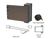 CRL Duranodicブロンズ仕上げユニバーサルpush-pullパドルハンドルプルを左