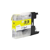 J-ECO製 クリーニングカートリッジ LC12Y イエロー 洗浄液 単品 ISO14001、ISO9001、CE、SGS認証工場 ブラザー対応 互換 洗浄カートリッジ プリンター 目詰まり解消 残量表示機能付 (LC12 LC17 LC12BK LC12C LC12M LC12Y LC17BK LC17C LC17M LC17Y)