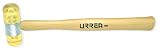 Urrea 1383 13-Ounce Plastic Cap Hammer with Oak Handle [並行輸入品]