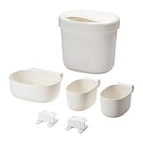 IKEA ?NSKLIG Stor baskets changing tbl set of 4, white by Ikea