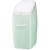 アップリカ 強力消臭おむつポット 〔専用カセット1個付き〕 ワンプッシュ式 ふた付き 消臭 ペールミント