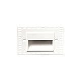 WAC Lighting WL-LED100TR-C-WT 120V Trimless Horizontal Step Light, 3000K [並行輸入品]