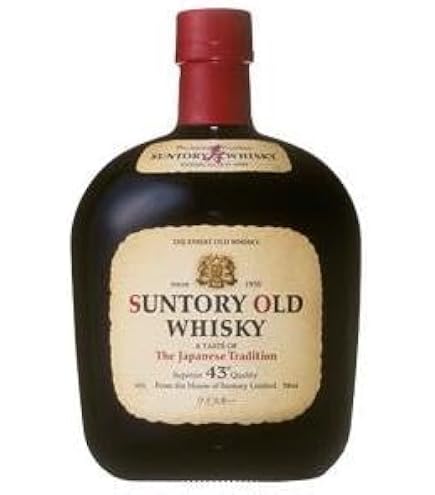 Amazon.co.jp: Makes a great gift! Suntory Old Whiskey, 43°, 23.7