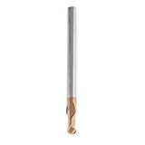 Fenteer 高品質　フライス　エンドミル　ボール　彫刻機 CNC用　超硬カッター　全7サイズ　タングステン鋼　 - 半径2mm