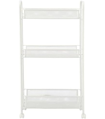 Amazon.co.jp: ニトリ(NITORI) キッチンワゴン 木目 ホワイト 幅26