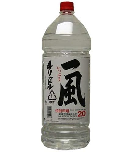 Amazon.co.jp: 美峰酒類 一風 25度 4000ml : 食品・飲料・お酒