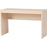 シンプルデスク/PCデスク 幅120cm×奥行45cm×高さ72.5cm DE-1245NA ナチュラル