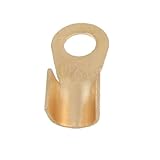 uxcell 丸型端子 銅端子 オープンケーブルコネクタ 電源機器の変圧器 リングタング 300A 造船航空