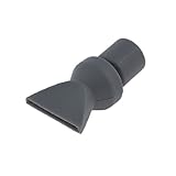 uxcell スプレーノズル　水噴流ノズル　噴霧器のフラット　芝生　柔軟　ヘッド　回転　16mm　グレー