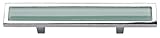 Atlas Homewares 231-GR/CH 5-3/4-Inch Spa Green Pull, Polished Chrome by Atlas Homewares