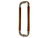 ﾍｱｰﾗｲﾝｺﾞｰﾙﾄﾞ ﾅﾁｭﾗﾙO型 ﾄﾞｱﾊﾝﾄﾞﾙ 450mm ﾐﾃﾞｨｱﾑｵｰｸ 丸喜金属本社