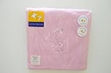 Baby Brushed Cotton Blanket Pink 75 x 100cm by Living Textiles