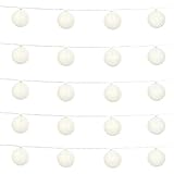 Zhaozheハロウイン 飾り 装飾ライト LEDストリングライト ジュエリーライト 電池式 3m20球 雰囲気作り イルミネーション クリスマス パーティー (ホワイト)