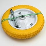 一輪車用ノーパンクタイヤ PU-1088-D 軸付