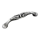 Hickory Hardware P3092-SPA 96mm Mayfair Satin Pewter Antique Cabinet Pull