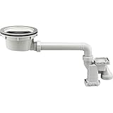 三栄水栓[SANEI] キッチン用品 流し排水栓 流し台薄型トラップ 【H6560S】【水栓 サンエイ】