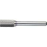 TRUSCO(トラスコ) 超硬バー 先丸円筒型 Φ9.5X刃長19X軸6 シングルカット TB2C095S