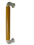 シロクマ ビッグハーモニー取手メン300mm シルバー/Lオーク NO-130S