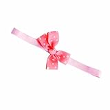 ビジュー&ビー チュールとスパンコールのリボンヘアバンド フリー サーモン BBT-HB02-SA