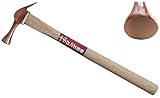長谷伸ハンマー 道具工房ブロンズ仮枠ハンマー 木柄 小 止無 450mm 500g HA-34