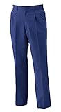 Bodyfine | #BF-506ツータックワークパンツ 【東レ/春夏】（size 70～130） 作業服 パープルブルー 112