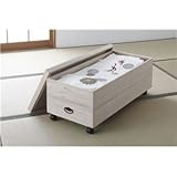 総桐衣裳ケース 2段キャスター付【日本製】【完成品】