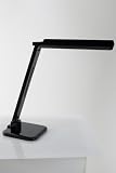 Lightblade 1500S by Lumiy (Black) with Pivoting Head Ultra Bright LED Desk Light Table Lamp with Cap
