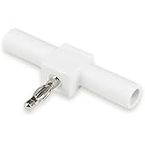 riraku-life(ﾘﾗｸﾘﾌｪ） 大地と繋がるアーシング健康法用 スプリッター(アーシングコード分岐パーツ)【White】