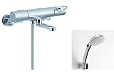 INAX・LIXIL　浴室用水栓金具　【BF-WM147TNSCW】　サーモスタット付シャワーバス水栓　洗い場専用　クロマーレS　[寒冷地対応]