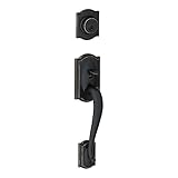 Schlage F58 CAM 716 Camelot Exterior Handleset with Deadbolt, Aged Bronze (Exterior Half Only) [並行輸入