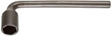 Martin 271A High Carbon Steel 1-1/16 Hexagon Opening Offset Socket Wrench, 6 Points, 10 Overall Leng