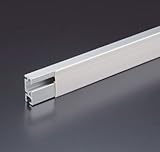 e-kanamono 壁面用ピクチャーレール HPI-W180 L3000mm(1.5M+1.5M) レールカバー・エンドキャップ付