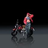 MoreArt 1/64 モンキー 125 コカ・コーラ & ガール フィギア Monkey Motorcycle Cool Girl バイク フィギュア