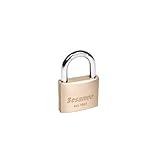 Sesamee 60401 KA Solid Brass 1- 9/16-Inch wide Padlock and 3/4-Inch Hardened Steel Shackle by Sesame