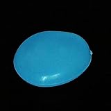 Kuulee 玉石 ブルー　花園　暗い小石の人工の輝きスカイブルー アクセサリー　夜光石 蓄光石　インテリア　彩り石 飾り石 ガーデニング あなたの庭は異なる夜にに見せる（空色）最高の装飾　100個