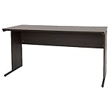 オフィス家具 オフィスデスク 事務机 平机 ダークブラウン 幅1400×奥行600×高さ700mm MOD-H1460-D